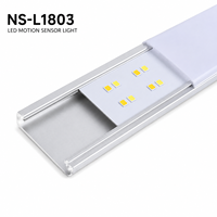 Lumière LED ultra-fine pour armoire avec capteur intelligent de présence humaine pour cuisine moderne