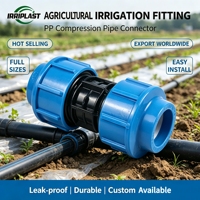 Vente directe d'usine Raccords de tuyaux en PEHD Raccordement PN16 E1001 Système d'alimentation en eau Raccord de tuyau d'irrigation de haute qualité