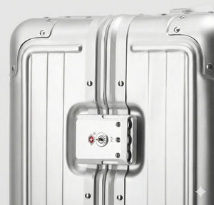 <span class=keywords><strong>Maleta</strong></span> de <span class=keywords><strong>Cabina</strong></span> de Aluminio Negro Mate, 20'' 24'', con Ruedas, Resistente, Unisex, para Viajes de Negocios - Product Image 4