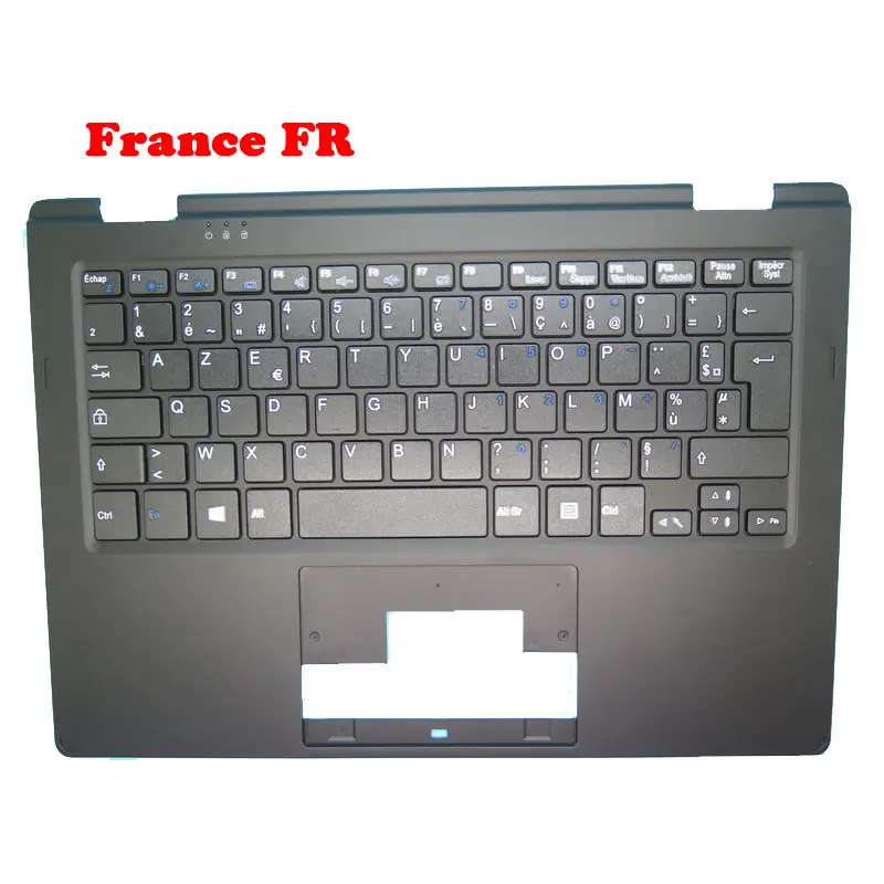 Reposamanos y teclado para ordenador portátil MEDION AKOYA E2221T MD60428 MD60624 MD60620 C, con carcasa FR/GR/UK/UI/SP/BE/HU, venta al por mayor