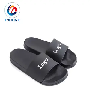 new arrival beautiful stylish soft pu blank slide sandal summer slippers for kids girls