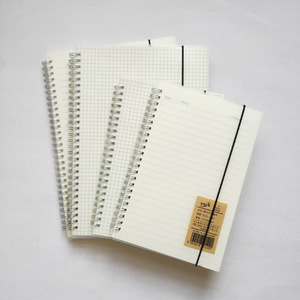 Transparent Paper Cover School Spiral <b>Notebook</b> with Loose-Leaf Binding Customizable Colors Simple Custom Printing - Product Image 3