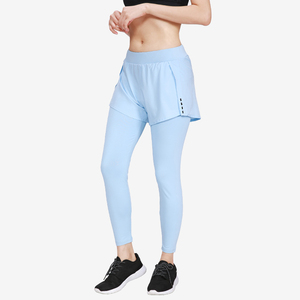 2-in-1 hardloopshorts dames compressieleggings sport tight shorts gym yogabroek - Product Image 3