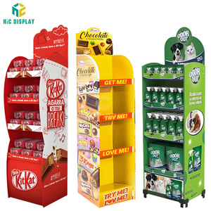 Thiết kế hiện đại có thể gập lại xách tay thân thiện với môi hiển thị các tông <span class=keywords><strong>Rack</strong></span> cho siêu thị bán lẻ đồ uống bia Pallet rượu chai - Product Image 3