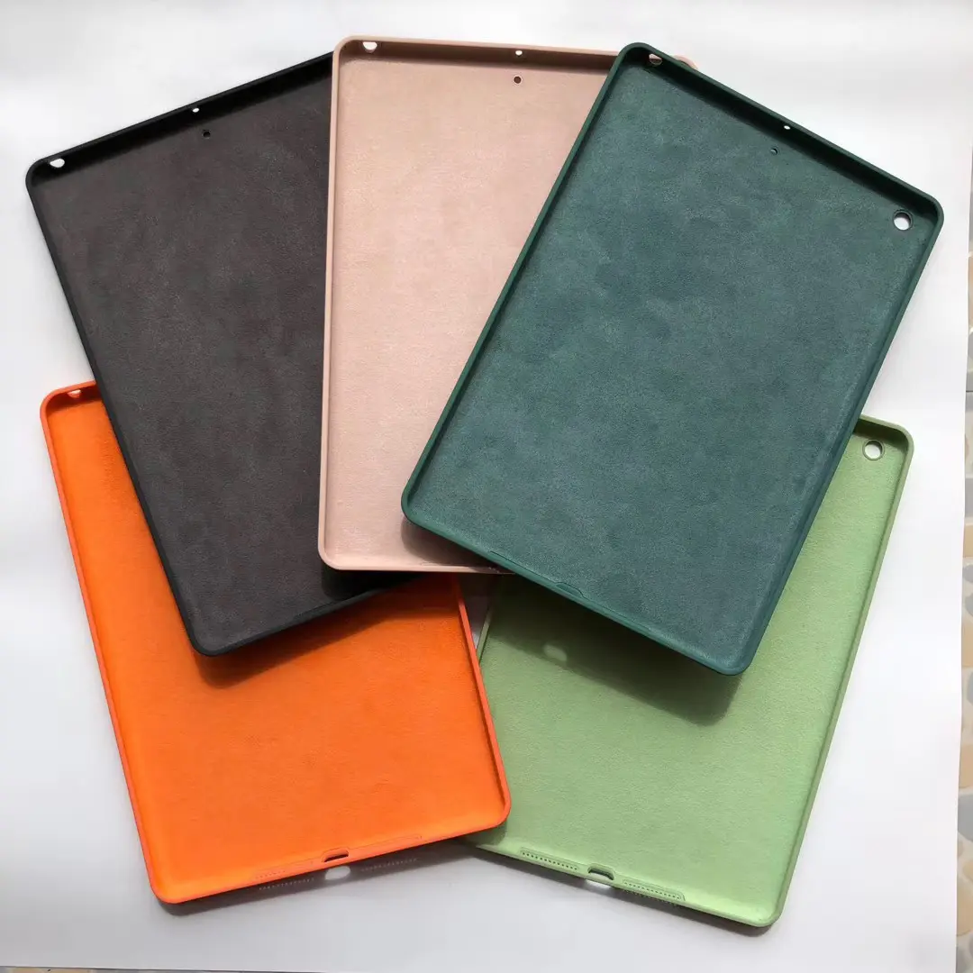 Original Liquid Silicone Material Protective Tablet Case for iPad Mini 6 With Microfiber Cloth Inside
