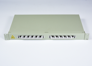 Boîtier de terminaison optique 1U 19 pouces à montage en rack, 12 ports SC LC UPC <span class=keywords><strong>APC</strong></span>, panneau de brassage 12 fibres - Product Image 2