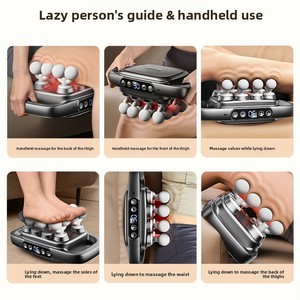 Pistola de Masaje Fascial Personalizada de 16 Cabezales ODM/OEM, Masajeador Multicabezales Recargable para Cintura y Piernas - Product Image 5