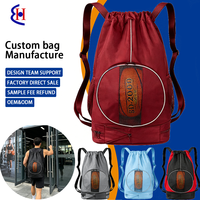 Sac à dos à cordon de serrage, imperméable, en nylon et polyester, léger, design fin, grande capacité, pour la salle de sport, l'entraînement physique, les sports de plein air