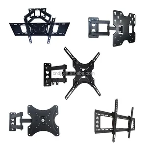 Tlit Full Motion for 32"-75" inch corner curved folding tv wall mount