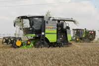 Moissonneuse-batteuse Zoomlion TE100 100 CV pour riz et blé – Machine agricole