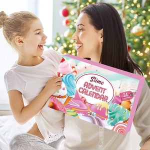 Christmas Hot Gift for Kids <b>Slime</b> 24 Colors Play Set Educational <b>Toys</b> <b>Slime</b> Advent Calendar - Product Image 5