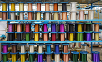Alambre de cobre esmaltado de alta calidad de 0,1-0,45mm para REBOBINADO DE MOTORES Cable ECCA suministrado por fábrica para aplicaciones eléctricas