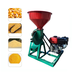 Moulin à riz diesel : Broyeur de céréales pour la production de farine, adapté à l'utilisation à sec et à l'eau - Product Image 1