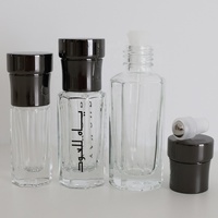 Bouteilles d'Attar en Verre à Base Épaisse IDEAL 3ml 6ml 12ml, Flacons de Parfum d'Huile Tola avec Bâtonnet en Verre Oud