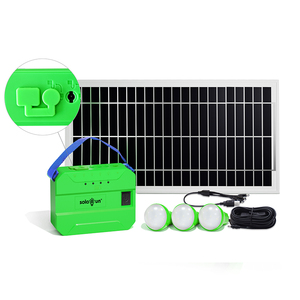 Toàn Cầu Xác Minh Nhỏ Litium Pin Năng Lượng Mặt Trời Powered Hệ Thống Chiếu Sáng <span class=keywords><strong>6W</strong></span> 6.4V 3600MAh Lifepo4 Pin Năng Lượng Mặt Trời Hệ Thống Bảng Điều Khiển Cho Nhà - Product Image 2