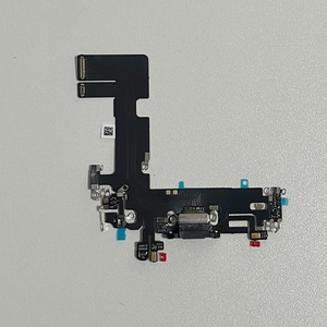 USB Charging Dock Connector Board For iPhone 13 Flex <b>Cable</b> Ribbon Replacement With Bottom <b>Microphone</b> Cellular Antenna Tested - Product Image 2
