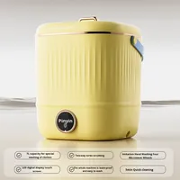 Petite machine à laver automatique mini turbo intégrée pour sous-vêtements, pantalons, chaussettes et serviettes, idéale pour les dortoirs