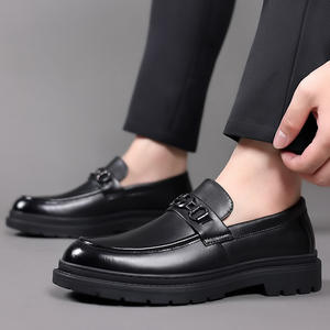 أحذية رجال الأعمال عارضة QLFashion جديدة أرجل سميكة النعل خفيفة الوزن مانعة للإنزلاق تنفس لينة النعل der - Product Image 2