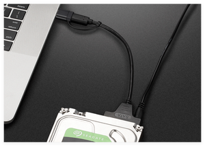 2 in 1 USB 3.0 Type C TO <span class=keywords><strong>SATA</strong></span> 22 PIN <span class=keywords><strong>สาย</strong></span>สำหรับฮาร์ดไดรฟ์ภายนอก2.5 "SSD <span class=keywords><strong>HDD</strong></span> อะแดปเตอร์ดิสก์อุปกรณ์อิเล็กทรอนิกส์ - Product Image 4