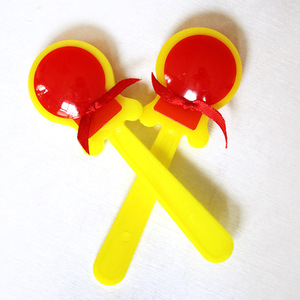 Instrumento de Percusión Orff al por Mayor, Castañeta de Plástico Portátil, Aplaudidor de Mano, Juguete Educativo de Percusión para Niños, Material Didáctico - Product Image 3
