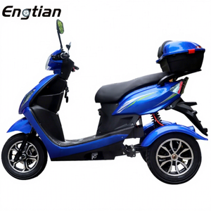 ซัพพลายเออร์จีน รถสกู๊ตเตอร์สามล้อสำหรับผู้ใหญ่ 1000w มอเตอร์ไซค์สามล้อ Ms3l รถสามล้อ - Product Image 6