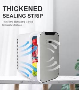 Réfrigérateur de voiture <span class=keywords><strong>12V</strong></span>/220V, congélateur portable 16L, refroidisseur et chauffe-eau, contrôle numérique de la température <span class=keywords><strong>pour</strong></span> SUV, camion, fourgonnette, voyage en voiture, camping - Product Image 4