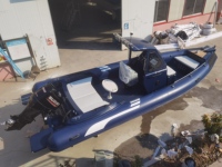 Bateaux pneumatiques rigides Liya Super Deep v Heavy Duty Hull RIB Dinghy Power Patrol 830 avec réservoir de plongée