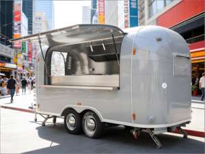 Remolque de Concesiones de Alta Resistencia para Alquiler o Venta, Listo para Alto Tráfico de Clientes con Ventanas de Servicio Dobles para Empresas de Eventos - Product Image 1