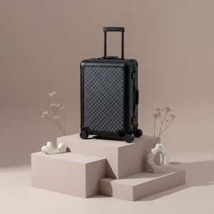 Nouvelle valise à cadre en aluminium tendance pour femmes, idéale pour les voyages d'affaires, <span class=keywords><strong>bagage</strong></span> à main 20 pouces, valise 24 pouces avec serrure TSA et roues silencieuses - Product Image 2