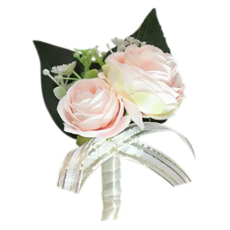 Wedding corsage bride and groom flaunt Korean style forest wedding decoration business meeting flap wedding supplies simulation