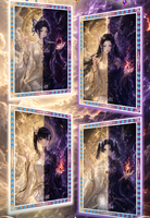 Offre Spéciale : Cartes Métalliques Créatives Qingxiu DS – Variété de Designs, Collaborations, Cartes Waifu, Cartes de Jeu de Société Anime Goddess Story