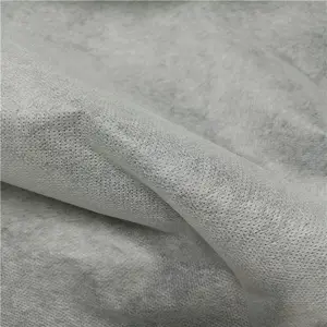 Wholesale Lightweight Non Woven Fusible Sew in White Interfacing