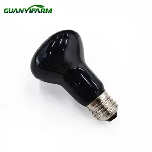 Guanyifarm UVA pet bulbs infrar lamp grow lights R63 black light pet crawling for central bearded dragon