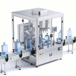 Automatic Complete <b>Water</b> Production Line 19 20 <b>Liter</b> Bucket Barrel <b>Bottle</b> 20L 5Gallon Filling Machine - Product Image 3