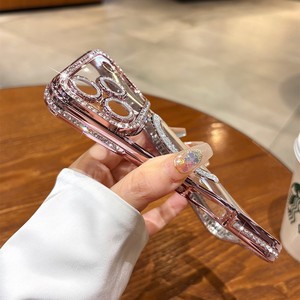 <span class=keywords><strong>Custodia</strong></span> per telefono in morbido TPU di lusso con brillantini magnetici con diamanti per <span class=keywords><strong>Apple</strong></span> Iphone 17 Air 16 15 Pro Max <span class=keywords><strong>custodia</strong></span> con diamante <span class=keywords><strong>trasparente</strong></span> - Product Image 2