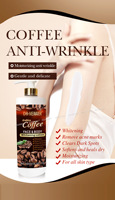 Meilleure Lotion Corporelle Éclaircissante au Café Soin de la Peau Hydratant Corps & Visage Lait Corporel Crème Anti-Âge Éclaircissante Marque Privée