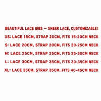 Écharpe pour chat et chien NOVIPET, plusieurs tailles pour chats et chiens de différentes tailles, styles en dentelle mignons, durables, lavables, écharpe pour chien et chat