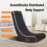 Chaise de jeu de course avec haut-parleurs intégrés, pliable, bon marché, pour jeux vidéo, TV, lecture, sieste