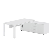 Meubles en bois de style contemporain, bureau de direction, design de table, meubles de bureau à domicile, table de bureau de direction, bureau