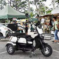 Tricycle électrique à trois roues alimenté par batterie et de qualité supérieure