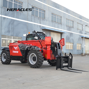 Chariot élévateur télescopique polyvalent <span class=keywords><strong>HERACLES</strong></span> avec système hydraulique complet et boîte de vitesses Yuchai pour attache de tracteur agricole - Product Image 2
