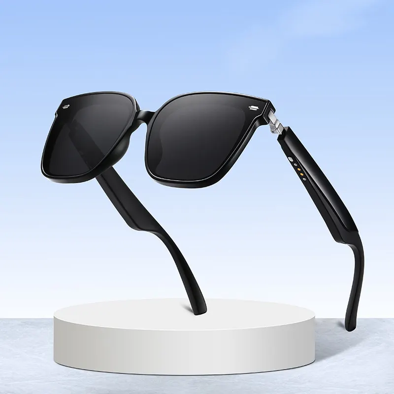 Occhiali da sole polarizzati per esterni atletici UV protezione e controllo vocale Smart occhiali da sole con altoparlante per auricolari