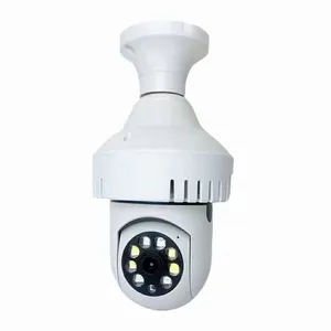Nuovo rilevatore di fumo 1080P Wireless WiFi Security E27 Camera Yoosee 2MP WiFi CCTV Bulb IP PTZ Network Camera
