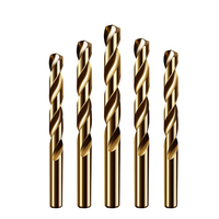 Accessoires pour machines-outils CNC HSS-Co M35 Foret hélicoïdal à tige droite en cobalt