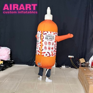Suministramos disfraces inflables personalizados <span class=keywords><strong>con</strong></span> forma de tarro de mermelada para decoración de eventos publicitarios al aire libre. - Product Image 4