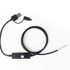 Industrial Endoscope 3.9mm Probe 1000mm Length With White Led Lighting For Automotive Pipeline Inspection Connect Phone - Product Image 1