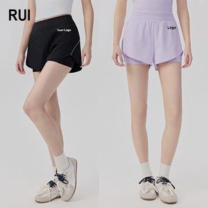 RUIQUWIN 2026 Pantalones Cortos de Yoga Holgados de Verano, de Secado Rápido, Transpirables, para Deportes, Running y Fitness - Product Image 1