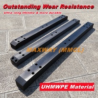 Chaussures de piste MAXWAY MMCL en PE haute qualité, haute résistance, noires, pour UTX AT300 Swamp Buggy OEM avec 1 an de garantie