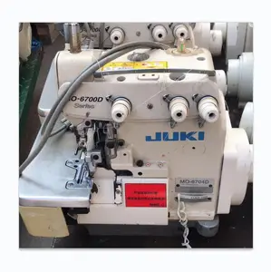 High Speed Jukis MO 6704DA Single Needle Semi-dry-head Overlock Sewing Machine Second Hand