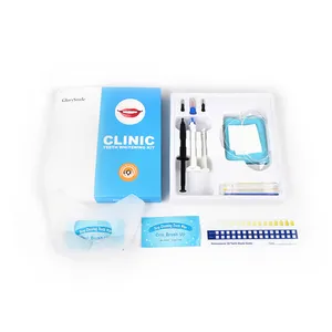 Kit Gel Pemutih Gigi, Gel Pemutih Gigi Kantor Profesional dengan Gel Penghalang Gingival